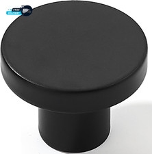 10 Pack Cabinet Knobs Black Kitchen Cabinet Knobs round Dresser Drawer Knobs