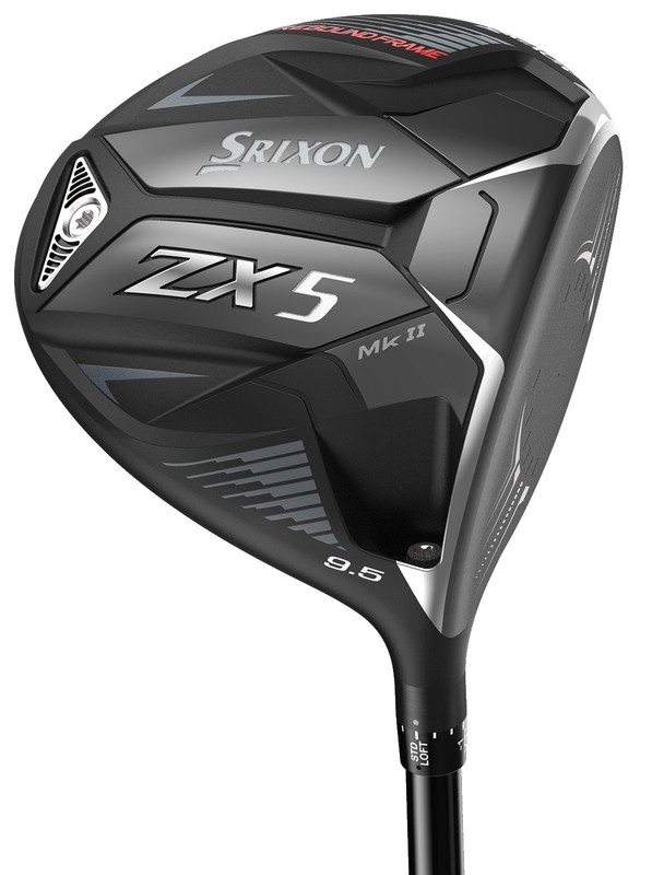 Srixon Golf ZX5 MKII 9.5* Driver Stiff Project X HZRDUS Smoke Red RDX 60 Value