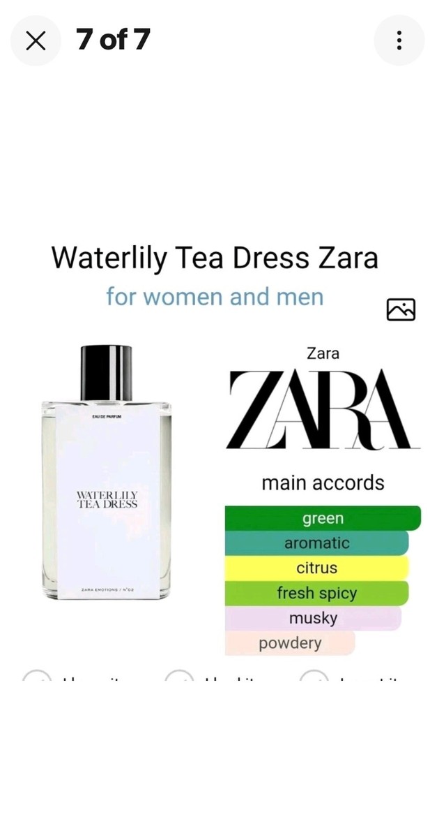 🌿 Jo Malone Zara Waterlily Tea Dress 1.35oz 40ml Eau De Parfum
