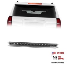 Third Brake Light With Strobe Flash For 2007-2014 Chevy Suburban 1500 Black