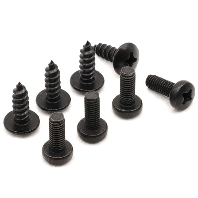 Stainless Screws for Mazda CX-30 License Plates (Set of 8, Black