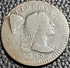 Photo of a 1795-P Large Cent from an eBay listing that sold on Jul 2, 2026
