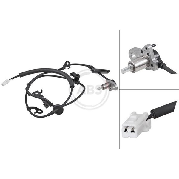 A.B.S. ABS-SENSOR Raddrehzahl Hinterachse Links Passend FüR Mazda Demio | 31894-image