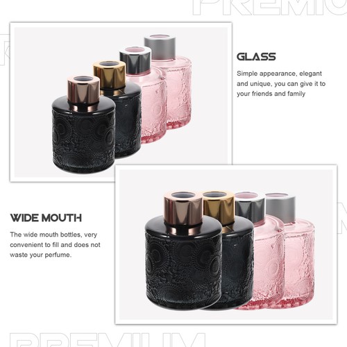 Contenitori per aromaterapia in rilievo da 4 pezzi Bottiglie di aroma di - Zdjęcie 5 z 12