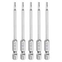 5Stk 2Mm (H2) SechskantschlüSsel-Bohrer,7,6 Cm Lange Magnetische