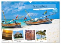 Calendar 2027 · US Version · Zanzibar - Tanzania's Holiday Island (Wall Calendar