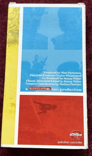 Rare Quiksilver These Colors Taste Like Music VHS Tape 16MM Film Sonny Miller - Picture 3 of 6