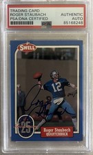 Roger Staubach Signed 1988 Swell Greats #5, PSA/DNA Authentic Auto