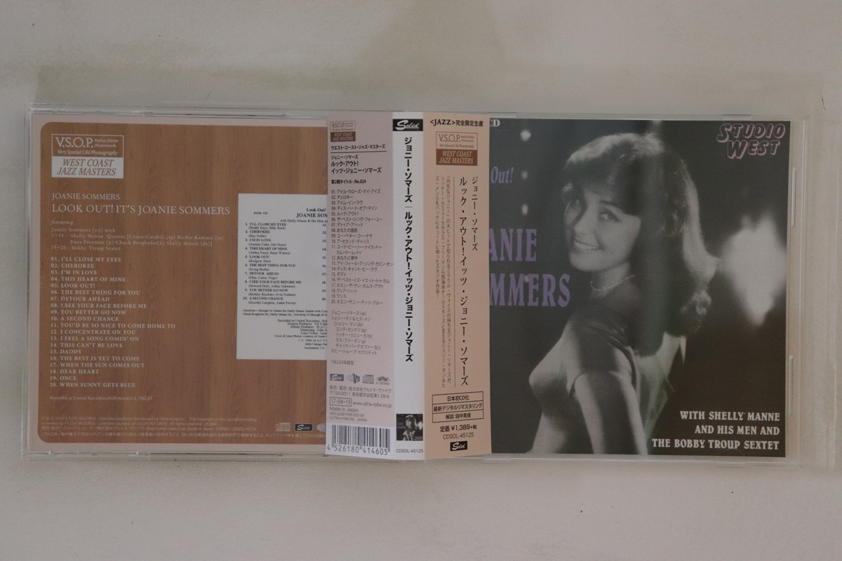 CD Joanie Sommers Look Out! It's Joanie Sommers CDSOL45125 CD Joanie Sommers Look Out! It's Joanie Sommers CDSOL45125