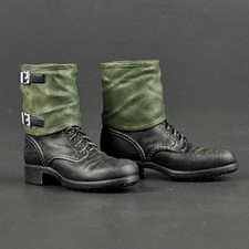 1:6 Scale Male German Soldier Combat oot Shoes for 12inch HT Action Figure B