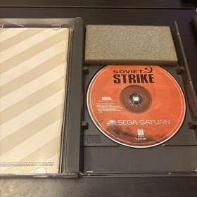 Soviet Strike - Sega Saturn - Complete - Tested - Authentic