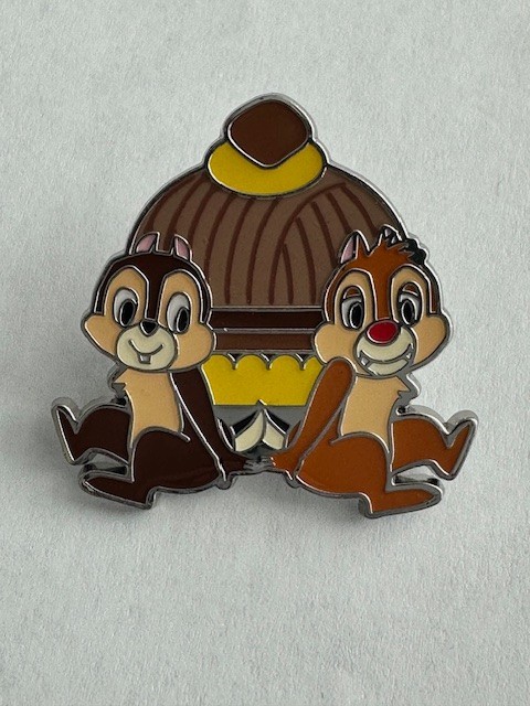 HKDL Chip Dale Chocolate Cake Desserts Snacks Carnival 2024 Disney Pin G0
