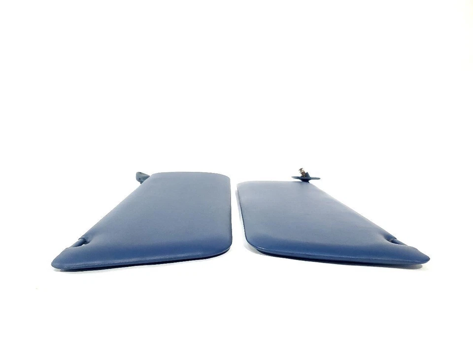 Ford F350 1997 fabricante de equipos originales par de parasoles azules tiene desgaste Foto 2 de 4