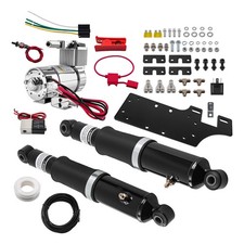 Rear Air Ride Suspension Set Fit Harley Touring Road King Street Glide 1994-2025