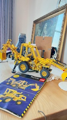 LEGO Technic 8862 Pneumatik Schaufelbagger mit Anleitung