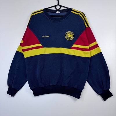 Vintage Adidas Germany 90s Sweatshirt Deutscher Fussball Bund Mens M
