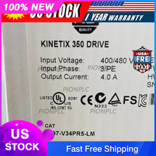 2097-V34PR5-LM /A Kinetix 350 Servo Driver Factory Sealed AB US Free Tax