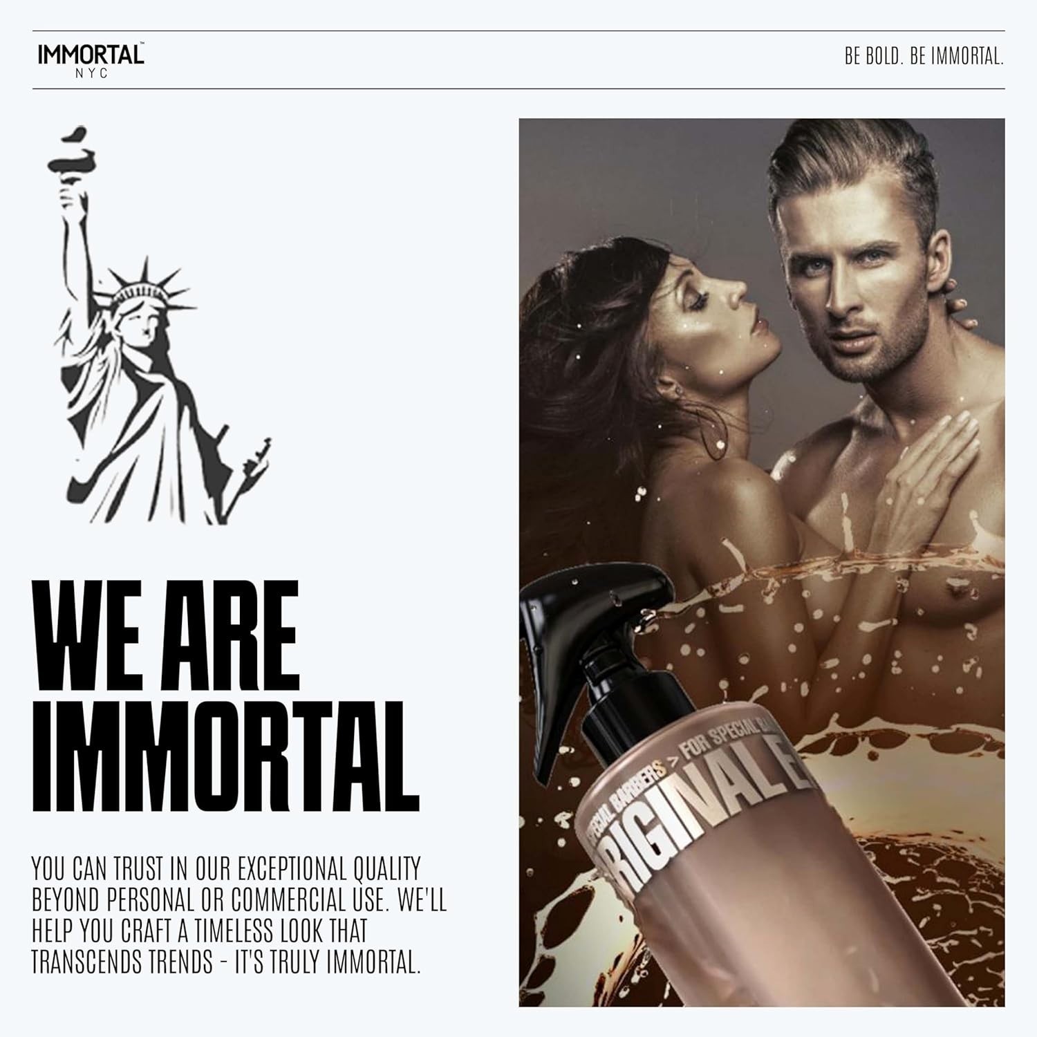 Immortal NYC Reserve Eau De Cologne 16.9 oz #2 Brown