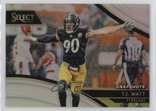 2018 Panini Select Snapshots Silver Prizm TJ Watt #SN-15