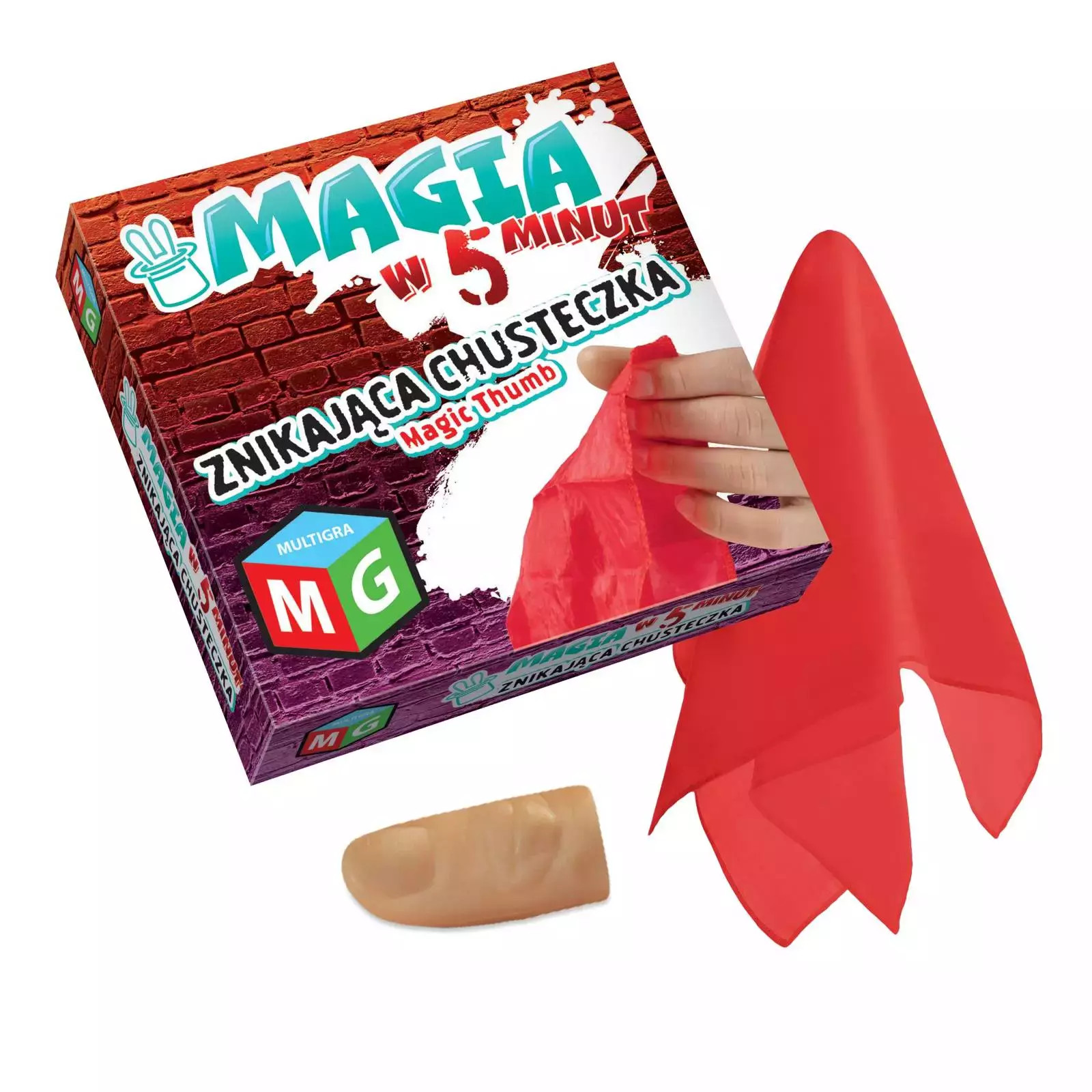Magiczne sztuczki. Magia w 5 minut. Znikająca chusteczka Multigra