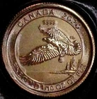 2020 $5 CANADA BALD EAGLE GOLD PIECE - 1/10 oz. .9999 FINE - UNCIRCULATED
