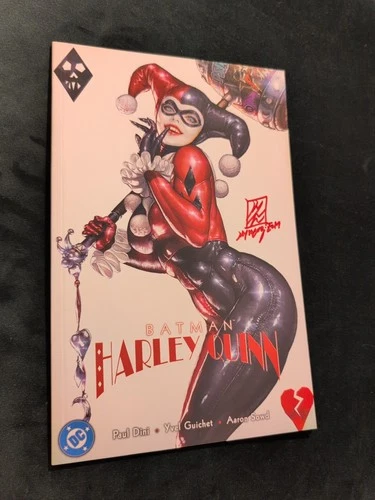BATMAN HARLEY QUINN #1 SIGNED KYUYONG EOM COA  EXCLUSIVE