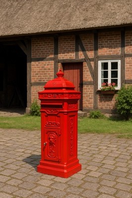 Wunderschöner Briefkasten, Postkasten, Standbriefkasten, Mailbox, Post, Brief