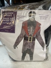 Illusion Pirate Caribbean Suit Yourself Fancy Dress Up Halloween Child Costume