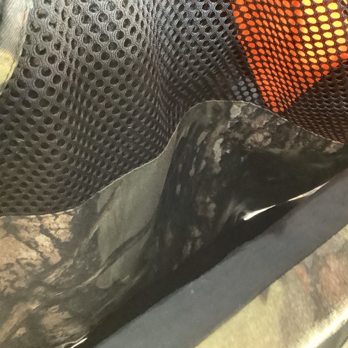 Master Sportsman Hunting Utility Vest L Camo Safety Flaps Zip Seat Cushion - Picture 12 of 13