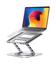 Adjustable Computer Stand with 360 Rotating Base, Ergonimic Foldabl... Fast Ship