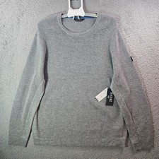  178 NEW Rhone Wool Cashmere Sweater Men XXL Walden Waffle Knit Gray