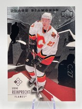2003-04 Upper Deck Black Diamond Steven Reinprecht Calgary Flames #3