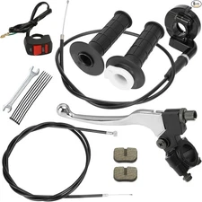 Mini Bike Throttle Assembly Kit + Mini Bike Brake Clutch Lever for CT100U CC100X