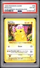 POKEMON BASE SET PIKACHU 1999 GAME #58 YLW.CHEEKS-SHADOWLESS PSA 6