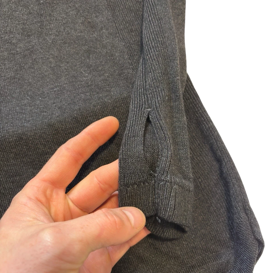 Suéter Lululemon Be Bold Backbend Mezcla Cachemira Manga Larga Negro Foto 2 de 4