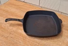 Vintage Wagner Ware Square Cast Iron Skillet - 1220B - Cleaned and Seasoned