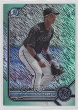 2022 Bowman Chrome Prospects Aqua Shimmer Refractor /125 Jose Salas #BCP-30 0b3