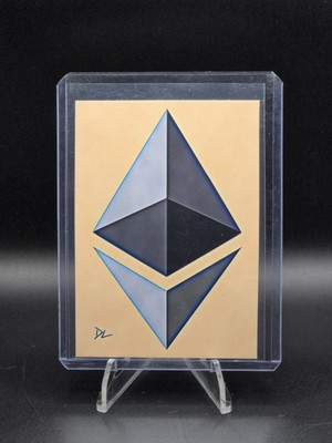 Ethereum Limited Edition Artist Signed  Ultra Sound Money  Trading Card 4/10