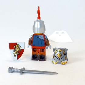 LEGO Castle Lion Paladin Knight Minifigure CMF 71047 Kingdoms 7947 D&D 10223