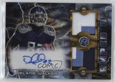 2023 Composite Gold Power Surge Refractor 33/50 Delanie Walker Patch Auto 14t3