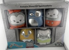 Disney 100 Squishmallows 5-Pack Box Set - Mickey, Minnie, Stitch, Simba, Tinker