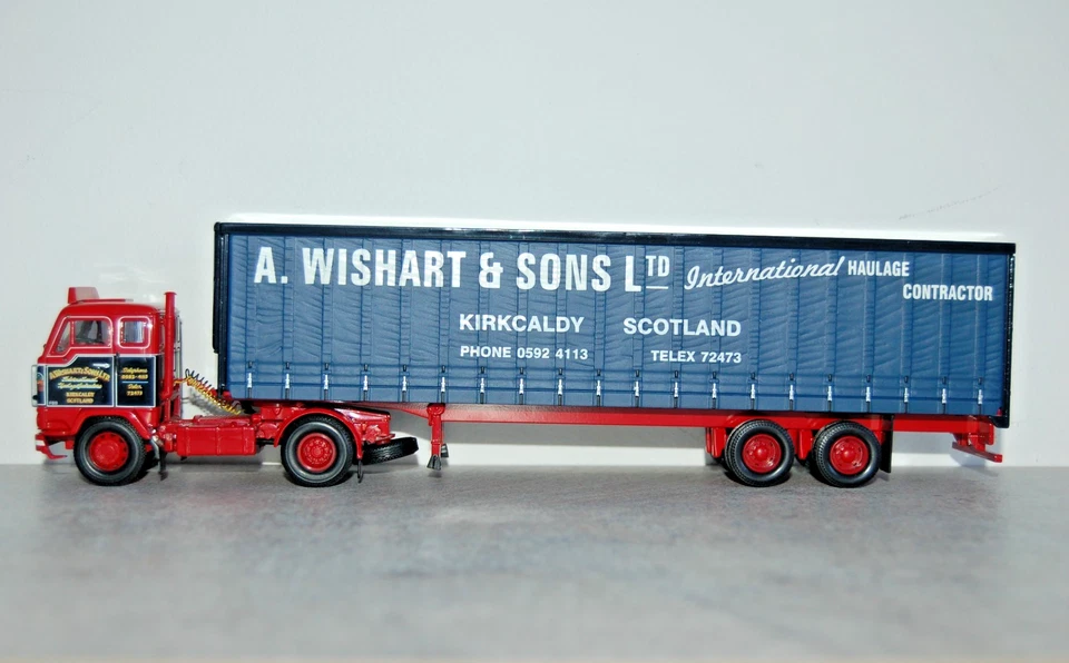 CORGI CC13109 VOLVO F88 TAUTLINER ANDREW WISHART LIMITED EDITION - Image 2 of 4