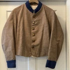 Reproduction Civil War Confederate Ben Tart Columbus Depot Type  Jacket Size 42