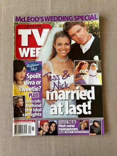 Vintage television - "Australian TV Week" Oct 2004 Guy Sebastian Casey Donovan