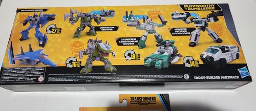 Transformers Buzzworthy Bumblebee Troop Builder 4pk &Bumblebee/spike 2pk - Picture 7 of 7
