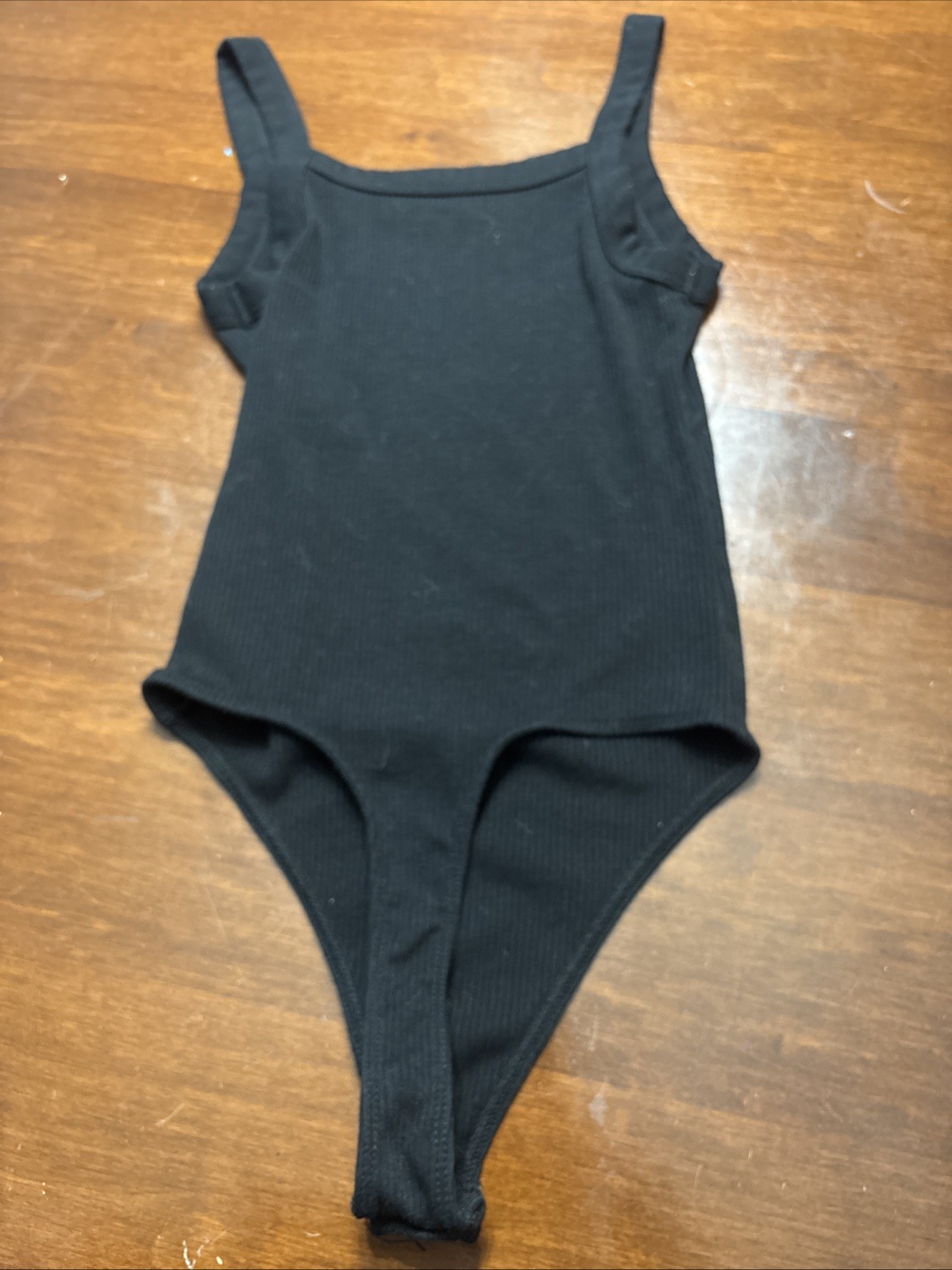 American Eagle Womens Solid Bodysuit Jumpsuit, Bl… - image 3