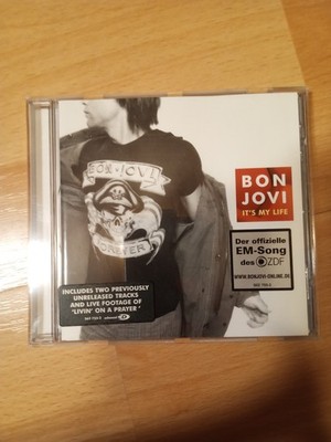 CD Bon Jovi Forever It's my life Jon Livin on a prayer don't want live forever