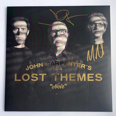 John Carpenter Lost Themes IV Signed LP Record Halloween The Thing Sacred Bones