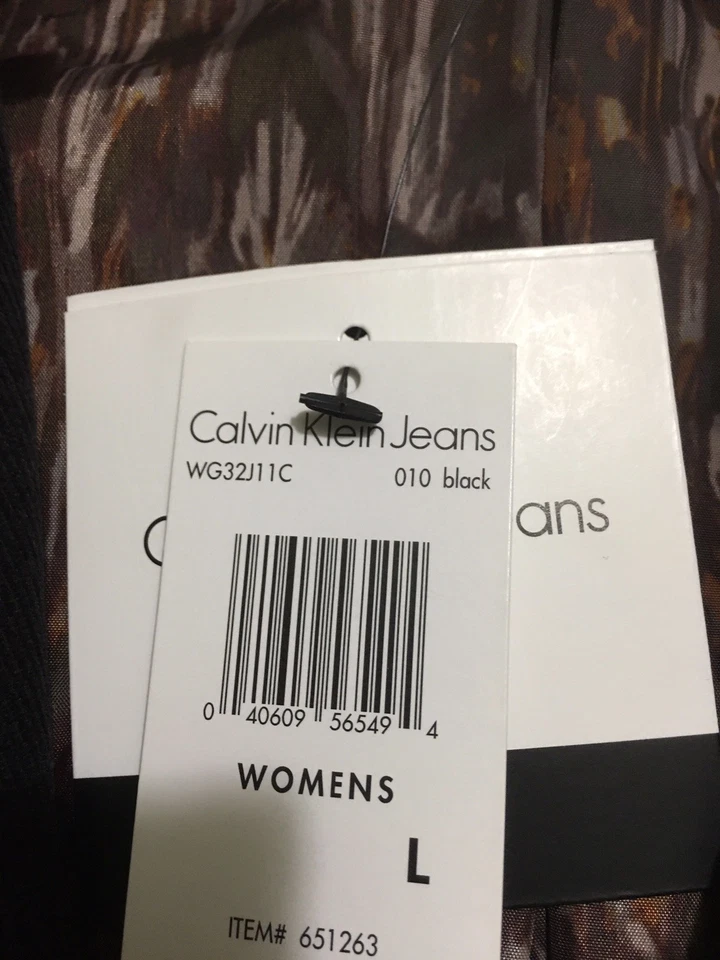 Chaqueta Blazer Calvin Klein Jeans Negra Pana Un Botón Talla L Totalmente Nueva Foto 3 de 4