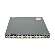 Cisco WS-C2960XR-48TS-I 48 Port 10/100/1000GbE 4x 1Gbps SFP Uplinks Switch